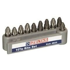 İZELTAŞ Pozidriv Bits Set 25 mm Pz1