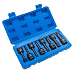 6018 1/2'' Havalı Uzun Torx Lokma Takımı 8 Parça