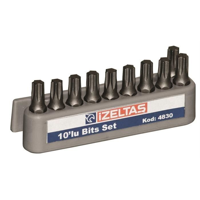 İZELTAŞ Torx Bits Set 25 mm T25