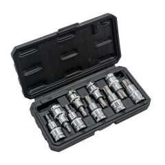 5548 1/2'' Torx Bits Uçlu Lokma Anahtar Takımı 9 Parça