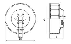 CETA FORM N14-016514 Tas Tipi Yağ Filtre Anahtarı 65 mm