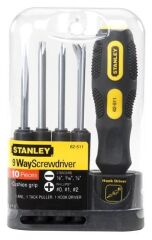 STANLEY 0-62-511 10 Parça Tornavida Takımı