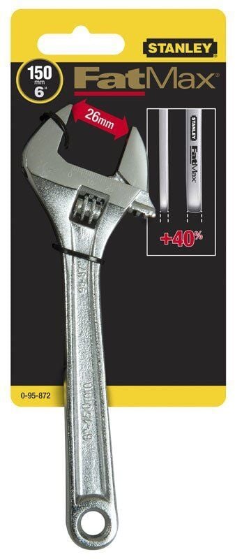 STANLEY 0-95-872 Fatmax Kurbağacık Anahtar 150mm/6''