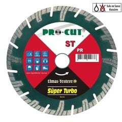 PRO-CUT PR50985 ST Süper Turbo Elmas Testere 115 mm