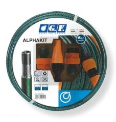 GF 80007029 Alphakit Adaptörlü Bahçe Sulama Hortum Seti 25 Metre