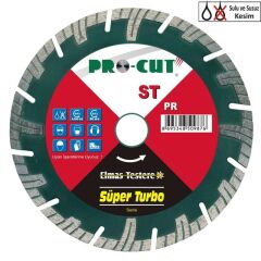 PRO-CUT PR50989 ST Süper Turbo Elmas Testere 230 mm