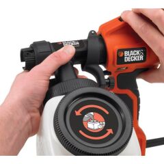 Black+Decker HVLP200 El Tipi Sprey Boya Tabancası Elektrikli