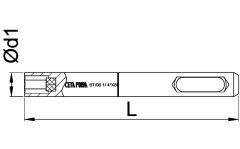 CETA FORM BT/08 Sds-Plus Bits Tutucu 1/4''-80 mm