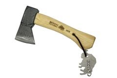 Bison 1879 Outdoor Hatchet Mini Balta Deri Çantalı