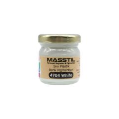 Masstil 4904 White Sıvı Plastik Renk Pigmenti Beyaz 20 gr