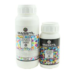 Masstil Ultra Şeffaf İnce Döküm Epoksi 750 gr Reçine + Sertleştirici