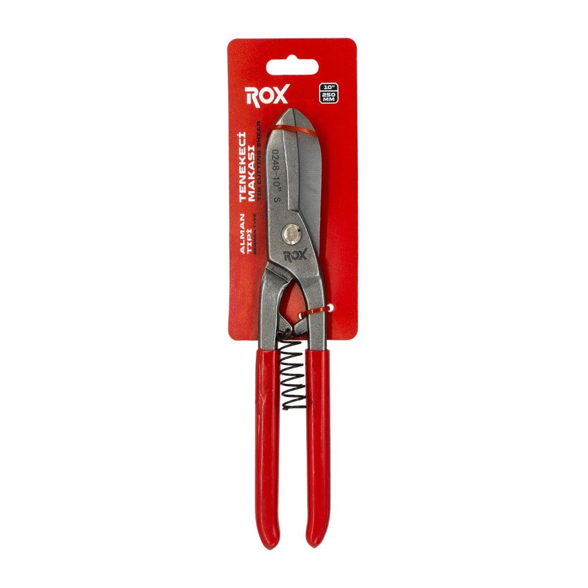 Rox 0248 Alman Tip Sac Kesme Makası Yaylı 10'' 250mm