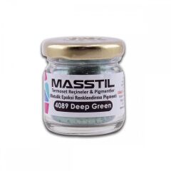 Masstil 4089 Deep Green Metalik Renk Pigmenti 10 gr