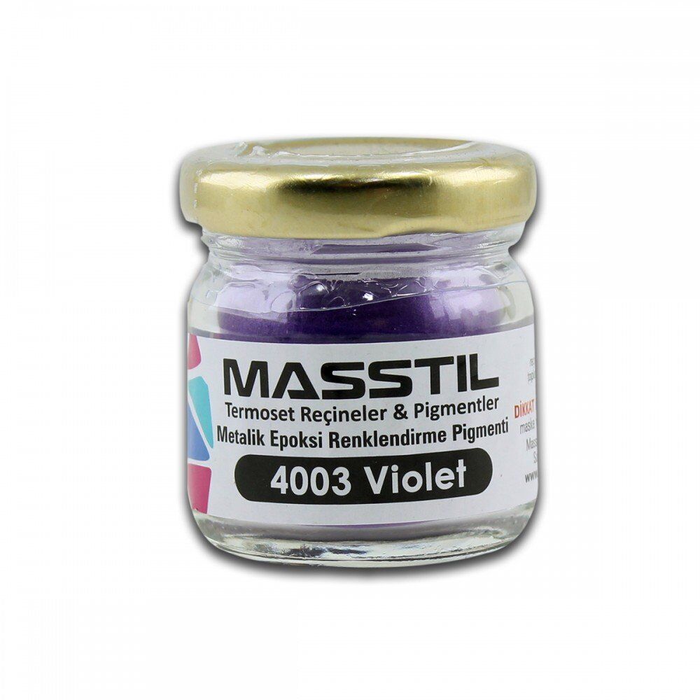 Masstil 4003 Violet Metalik Renk Pigmenti 10 gr