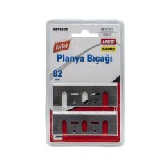 Knisaw KS51903 Planya Bıçak Geniş 82 mm 2'li