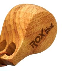 Rox Wood 001 Kuksa Ahşap Bardak Desenli