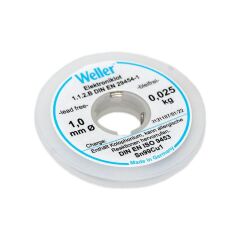 Weller EL99/1-25 Kurşunsuz Lehim Teli Sn99Cu1, 1mm, 25gr (T0054025099)