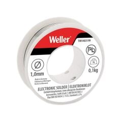 Weller EL99/1-100 Kurşunsuz Lehim Teli Sn99.3Cu0.7, 1mm, 100gr (T0054025199)