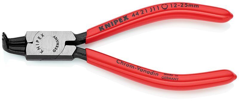 KNIPEX 44 21 J11 İç Segman Pensi (90° Eğri) 130 mm