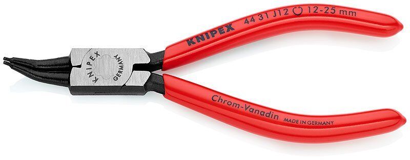 KNIPEX 44 31 J12 İç Segman Pensi (45° Eğri) 140 mm