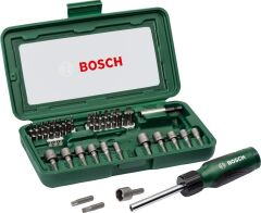 BOSCH Cırcır Tornavida Bits Uç Seti 46 Parça