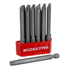 İzeltaş 4850000713 Uzun Bits Uç Takımı 75 mm - 13 Parça