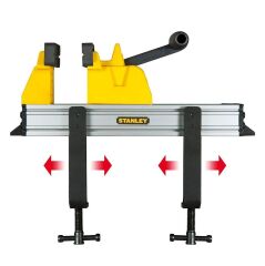 Stanley 0-83-179 Hızlı Kelepçeli Tezgah Mengenesi Maksimum açıklık 110 mm