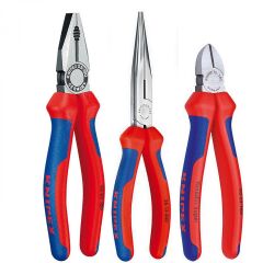 KNIPEX 00 20 11 Pense Seti - 3'lü Set