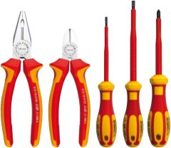 CETA FORM G99-18-05PH 5 Parça VDE 1000V İzoleli Elektrikçi Pense-Tornavida Seti