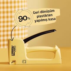 Rapid R13 Blomster Sarı Mekanik El Zımba Tabancası (5001620)