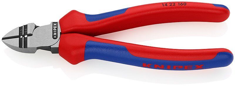 KNIPEX 14 22 160 Kablo Sıyırıcılı Yan Keski 160 mm