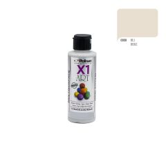 Polisan X1ART Multisurface Hobi Boyası 120ml - 0009 Bej