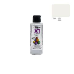 Polisan X1ART Multisurface Hobi Boyası 120ml - 0004 Krem