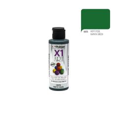 Polisan X1ART Multisurface Hobi Boyası 120ml - 0075 Nefti Yeşili