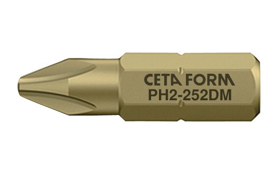 CETA FORM CB/252DM Duramax Yıldız Bits Uç Ph2x25 mm