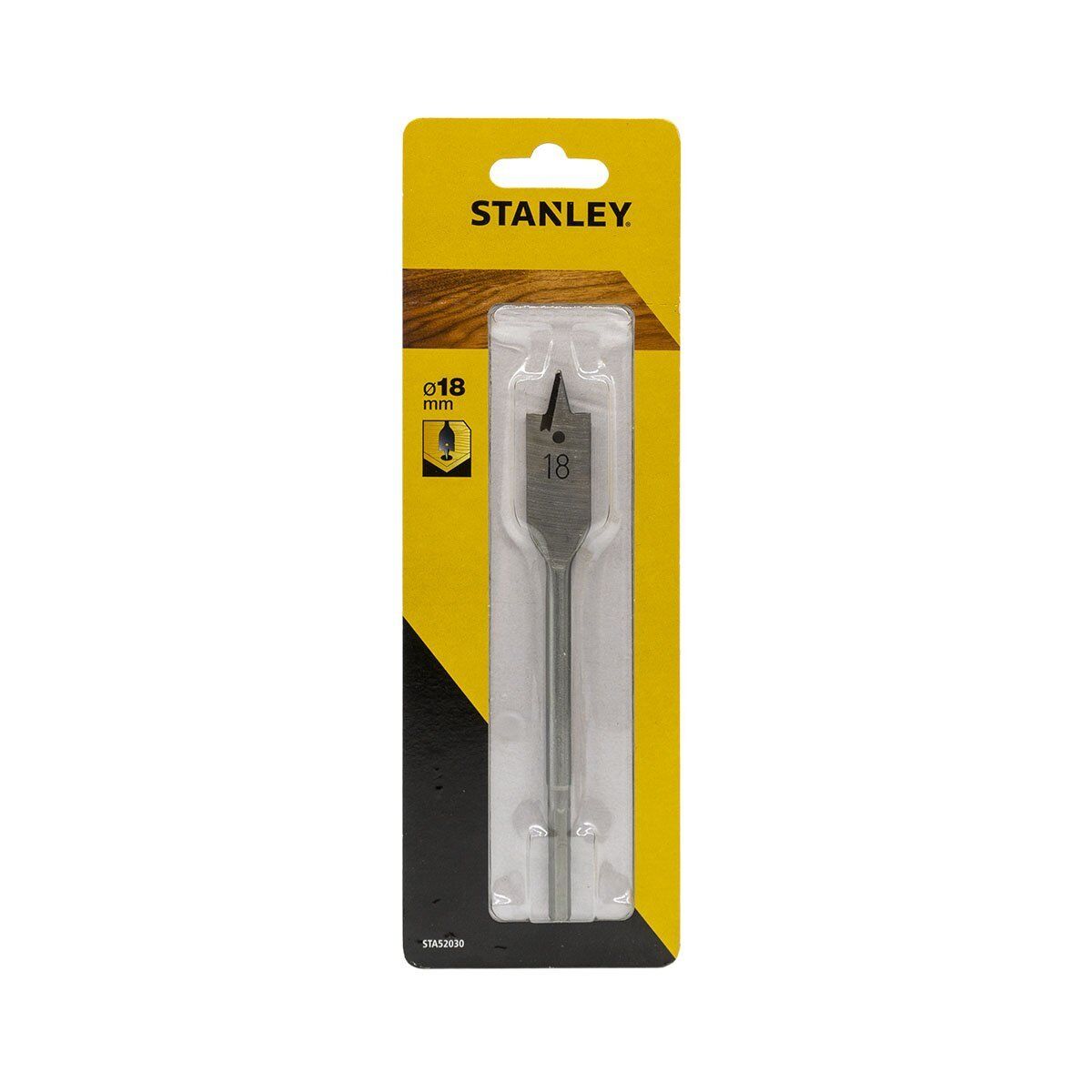 Stanley STA52030 Geniş Ahşap Kelebek Matkap Ucu 18 mm