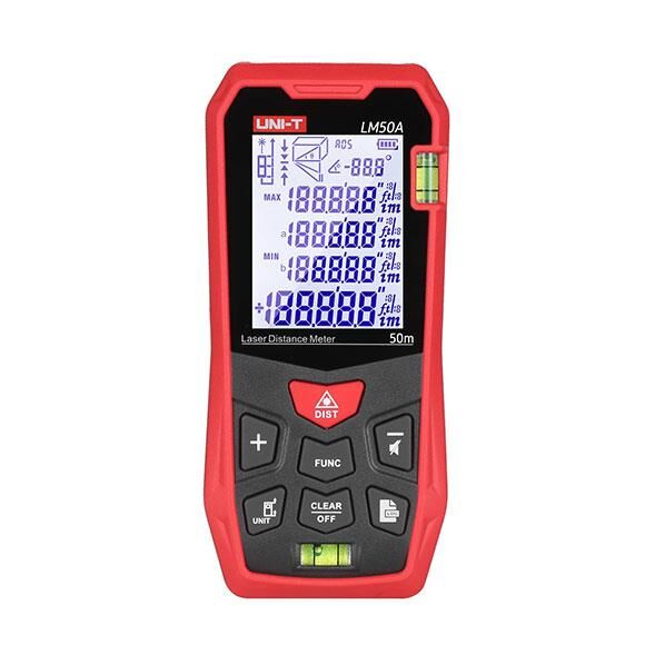 Uni-t LM50A Lazer Metre Mesafe Ölçer 50 Metre