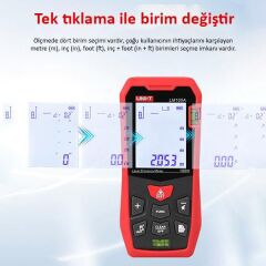 Uni-t LM100A Lazer Metre Mesafe Ölçer 100 Metre