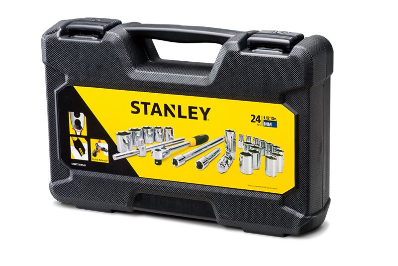 STANLEY STMT72795-8 1/2'' 24 Parça Lokma Anahtar Takımı Seti