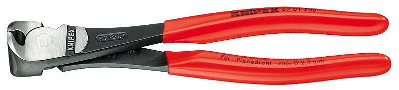 KNIPEX 67 01 200 Ağır Tip Tepe Keski 200 mm