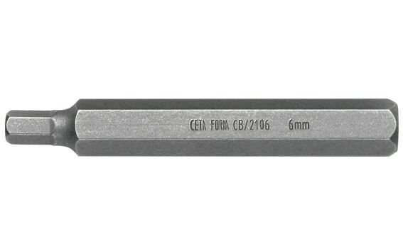 CETA FORM CB/2106G Sıkıştırma Yuvalı Allen Bits Uç-Uzun Tip 6x75 mm