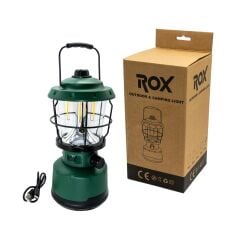 Rox 0217 Şarjlı Retro Outdoor Kamp Feneri 500 Lümen