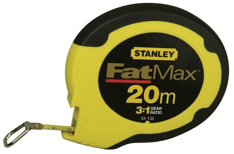 STANLEY 0-34-133 Fatmax® Kapalı Kasa Paslanmaz Çelik Metre (20 Metre)