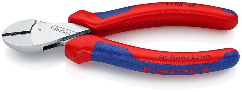 KNIPEX 73 05 160 X-Cut Yüksek Performanslı Hafif Yan Keski 160 mm