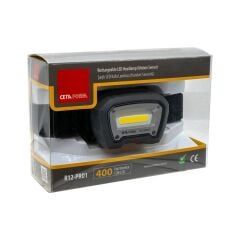 Ceta Form R12-PRO1 Usb Şarjlı, Hareket Sensörlü COB Led Kafa Lambası 400 Lümen