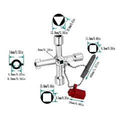 6020 Bits Uçlu Üniversal Şalter Dolap Kabin Pano Anahtarı