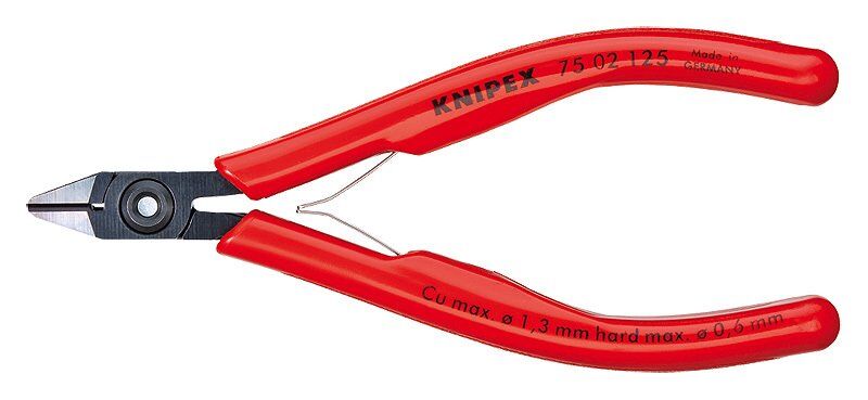 KNIPEX 75 02 125 Elektronikçi Yan Keski 125 mm