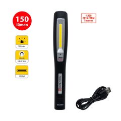 Ceta Form R10-MINI1 Şarjlı Kalem Tip Mini Led El Feneri 150 Lümen